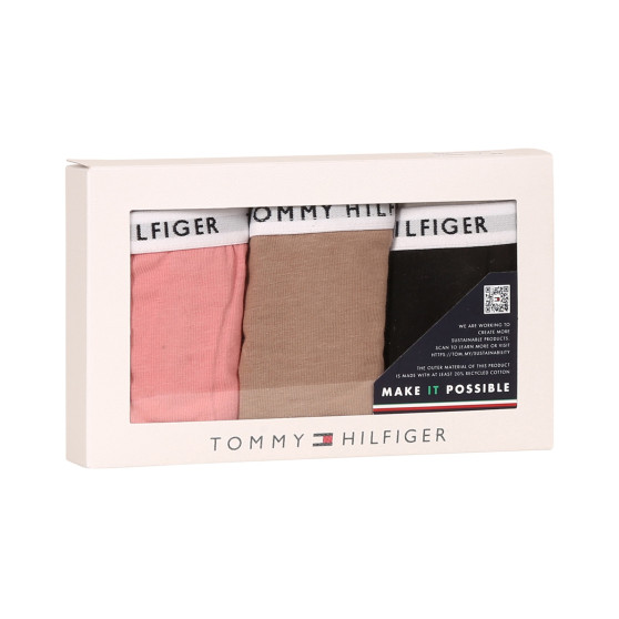 3PACK Дамски стрингове Tommy Hilfiger многоцветен (UW0UW02829 0R1)