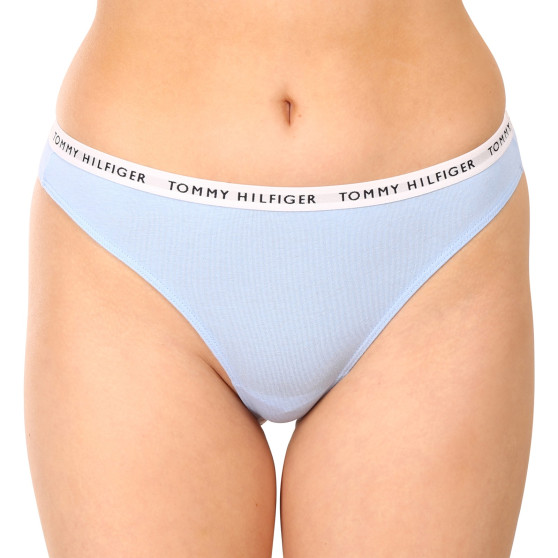 3PACK Дамски стрингове Tommy Hilfiger многоцветен (UW0UW02829 0Y2)