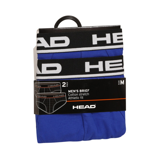 2PACK Мъжки слипове HEAD blue (100001753 001)