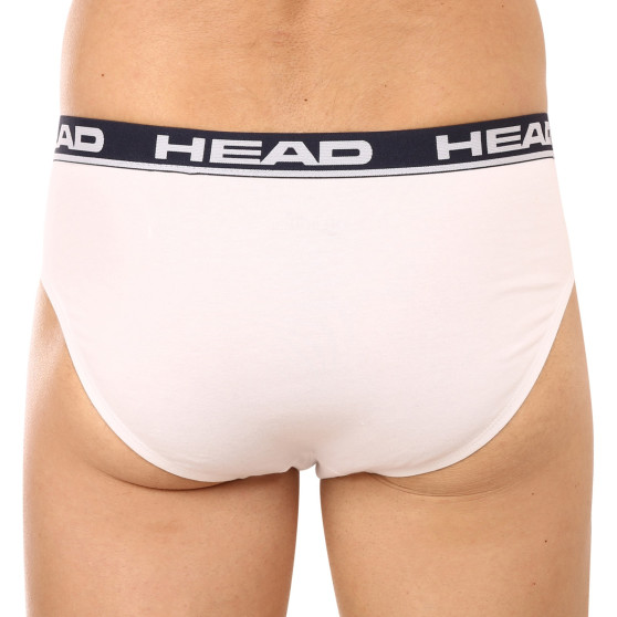 2PACK Мъжки слипове HEAD бяла (100001753 004)