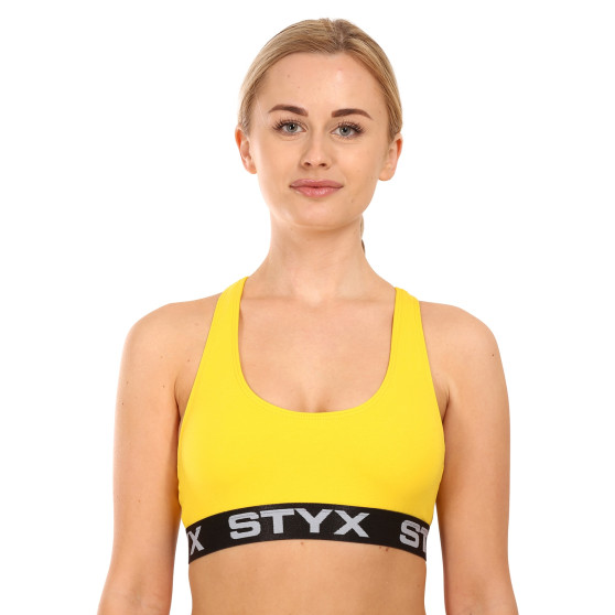 Дамски сутиен Styx sport yellow (IP1068)