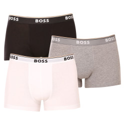 3PACK Мъжки боксерки BOSS многоцветен (50475274 999)