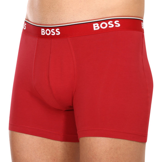 3PACK Мъжки боксерки BOSS многоцветен (50475282 962)