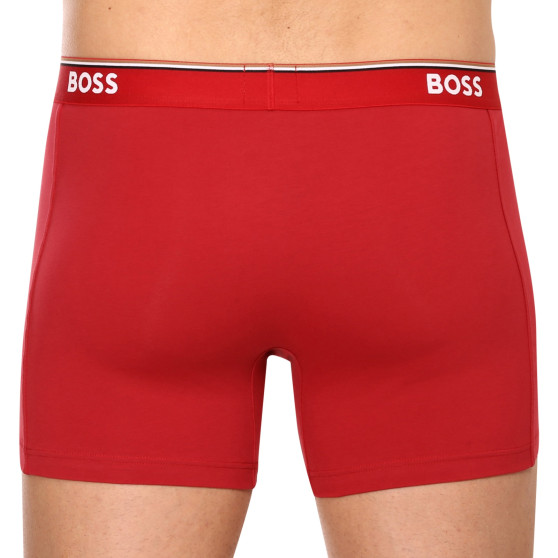 3PACK Мъжки боксерки BOSS многоцветен (50475282 962)