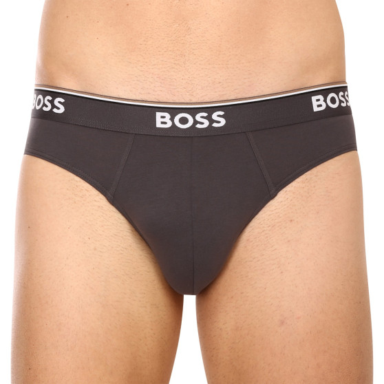 3PACK Мъжки слипове BOSS многоцветен (50475273 487)