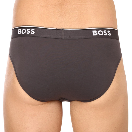 3PACK Мъжки слипове BOSS многоцветен (50475273 487)