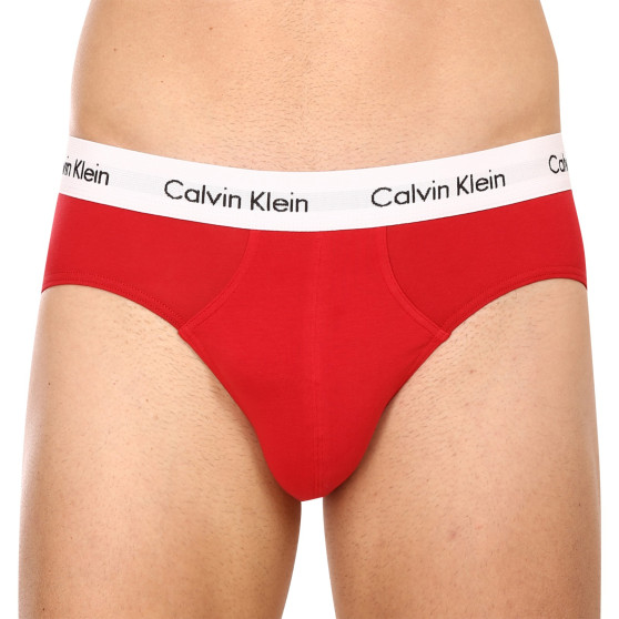 3PACK Мъжки слипове Calvin Klein многоцветен (U2661G-CAK)