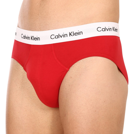 3PACK Мъжки слипове Calvin Klein многоцветен (U2661G-CAK)