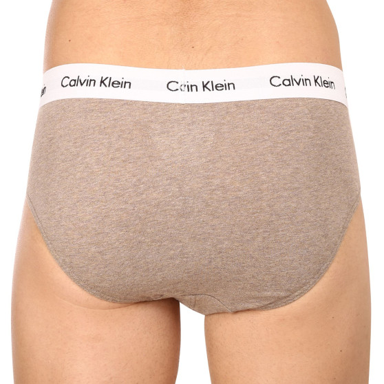 3PACK Мъжки слипове Calvin Klein многоцветен (U2661G-CAK)