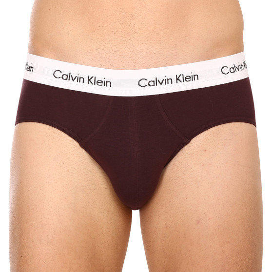 3PACK Мъжки слипове Calvin Klein многоцветен (U2661G-CAK)