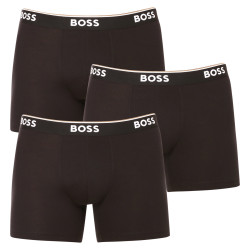 3PACK Мъжки боксерки BOSS черено (50475282 001)