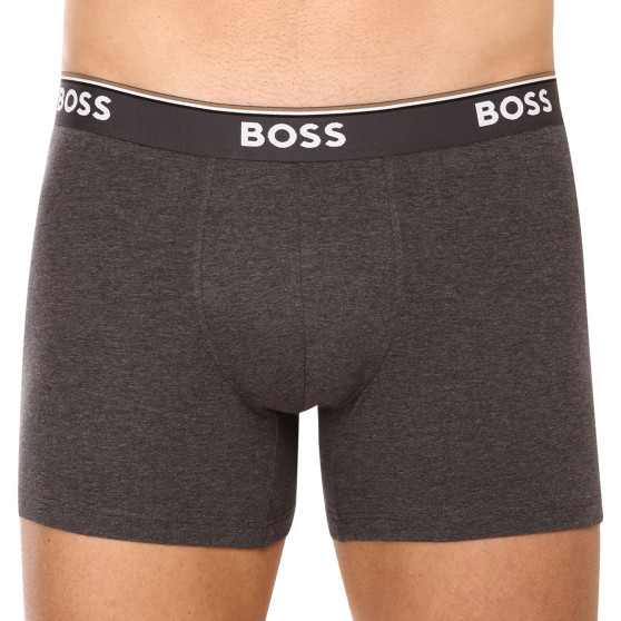 3PACK Мъжки боксерки BOSS многоцветен (50475282 061)