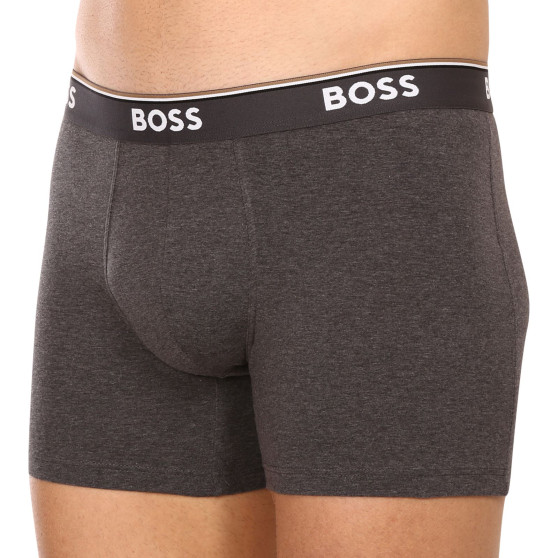 3PACK Мъжки боксерки BOSS многоцветен (50475282 061)