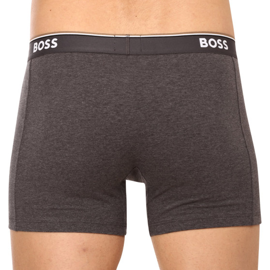 3PACK Мъжки боксерки BOSS многоцветен (50475282 061)