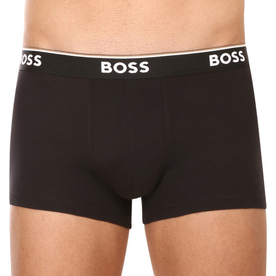 3PACK Мъжки боксерки BOSS черено (50475274 001)