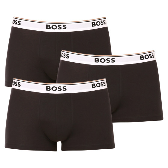 3PACK Мъжки боксерки BOSS черено (50475274 994)