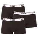 3PACK Мъжки боксерки BOSS черено (50475274 994)