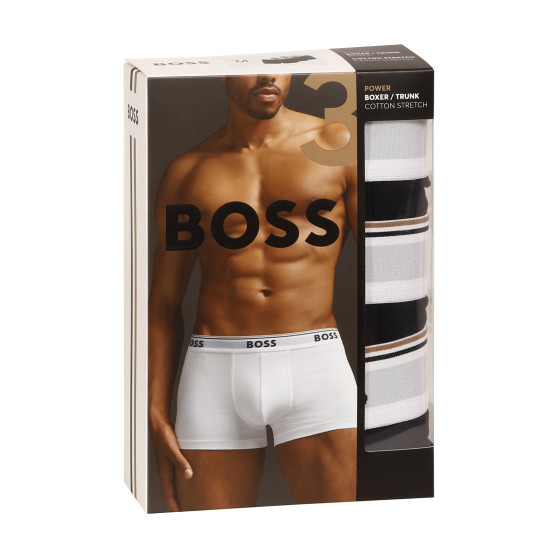 3PACK Мъжки боксерки BOSS черено (50475274 994)