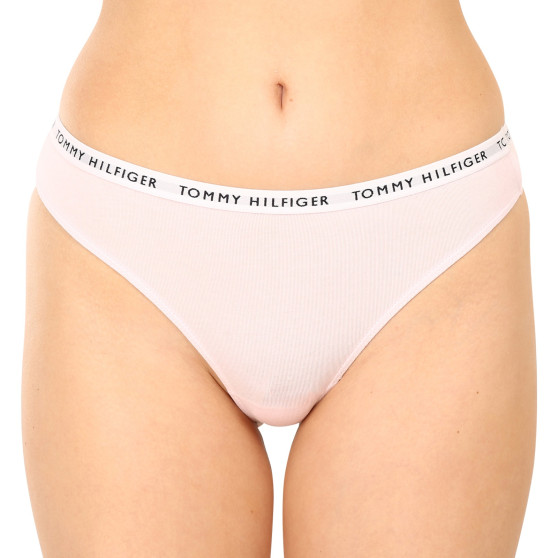 3PACK Дамски стрингове Tommy Hilfiger многоцветен (UW0UW04558 0Y3)