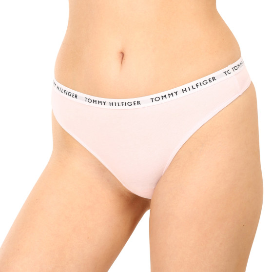 3PACK Дамски стрингове Tommy Hilfiger многоцветен (UW0UW04558 0Y3)