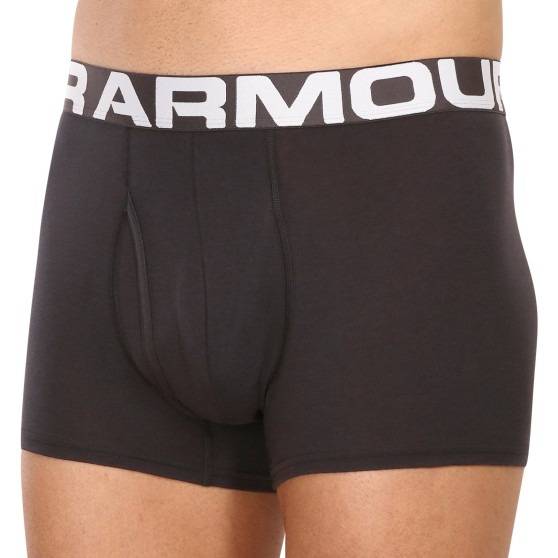 3PACK Мъжки боксерки Under Armour черено (1363616 001)