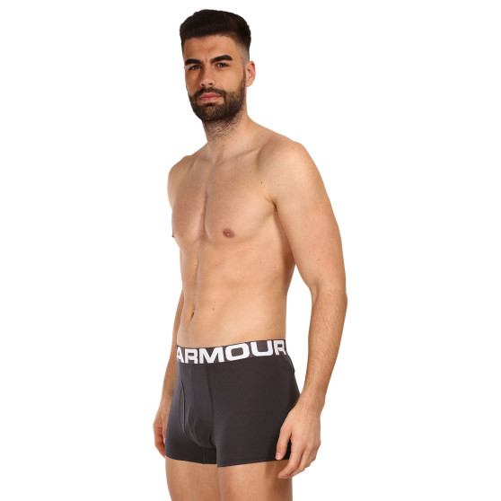 3PACK Мъжки боксерки Under Armour черено (1363616 001)