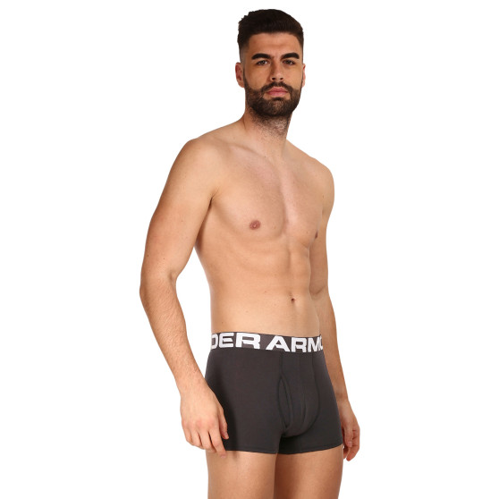 3PACK Мъжки боксерки Under Armour черено (1363616 001)