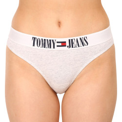 Дамски стрингове Tommy Hilfiger сив (UW0UW04209 PJ4)