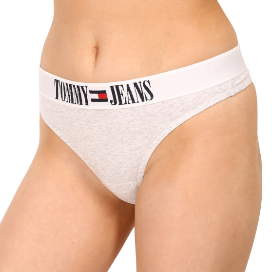 Дамски стрингове Tommy Hilfiger сив (UW0UW04209 PJ4)