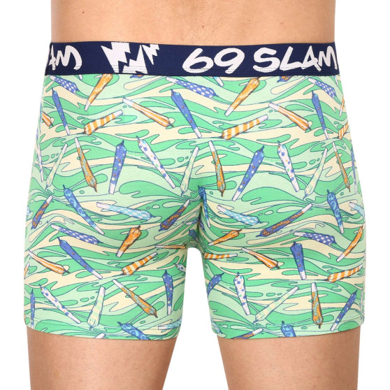 Мъжки боксерки 69SLAM fit бамбук vegan 420 colton (MPBVGN-BB)