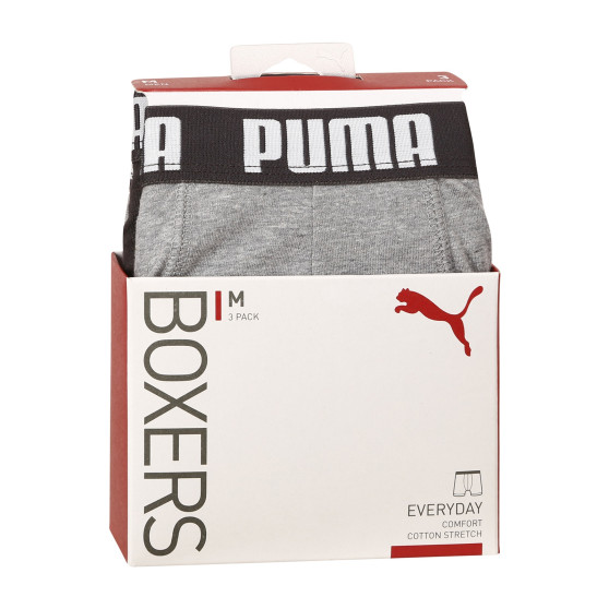 3PACK Мъжки боксерки Puma многоцветен (701206546 004)