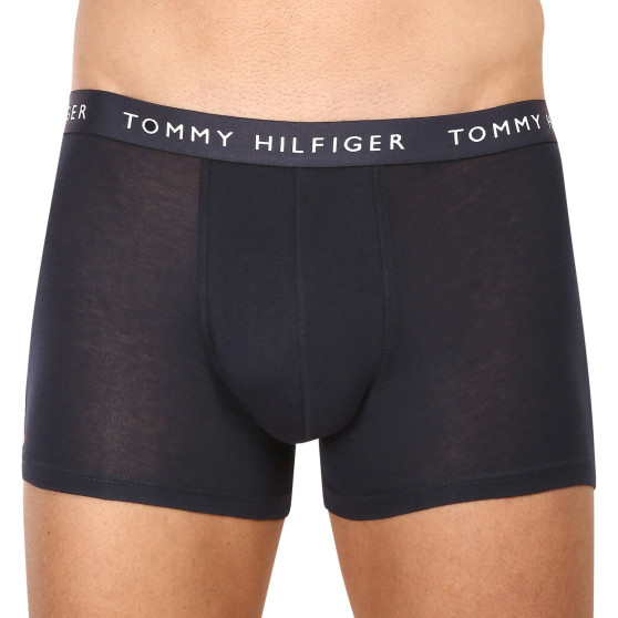 3PACK Мъжки боксерки Tommy Hilfiger тъмно синьо (UM0UM02324 0X0)