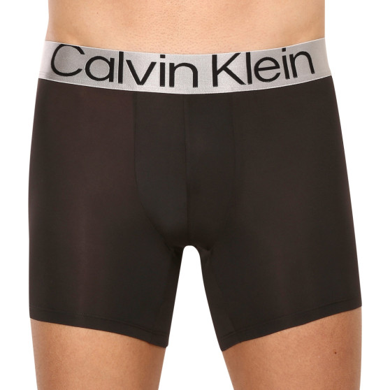 3PACK Мъжки боксерки Calvin Klein черено (NB3075A-7V1)