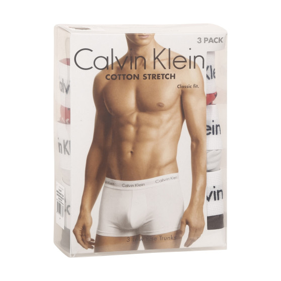 3PACK Мъжки боксерки Calvin Klein многоцветен (U2664G-CA5)