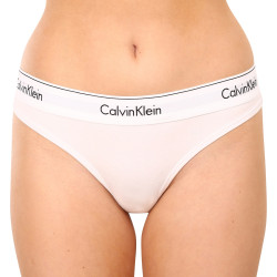 Дамски стрингове Calvin Klein бяла (F3786E-100)