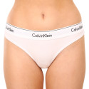 Дамски стрингове Calvin Klein бяла (F3786E-100)