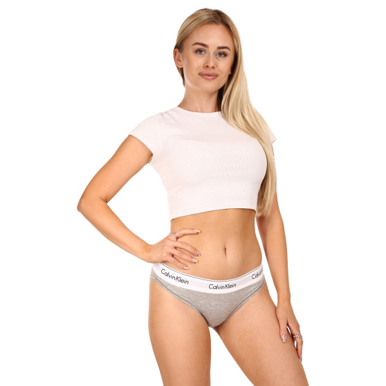 Дамски бикини Calvin Klein сиво (F3787E-020)