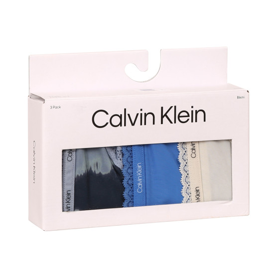 3PACK дамски бикини Calvin Klein multicolour (QD3804E-BOX)