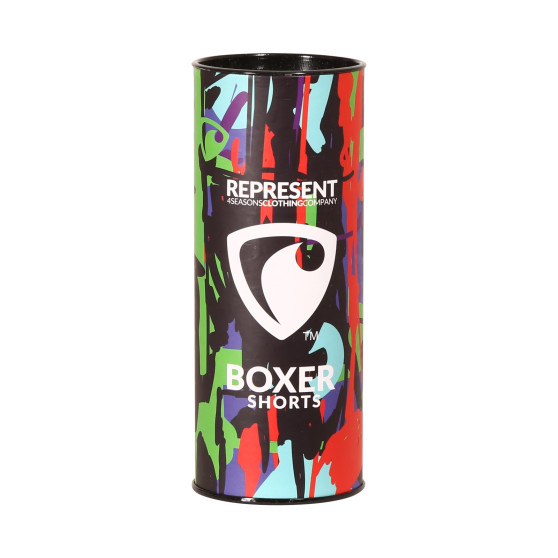 Мъжки боксерки Represent exclusive Mike сив (R3M-BOX-0727)