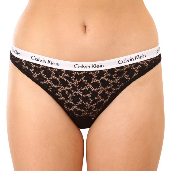 3PACK дамски бикини Calvin Klein извънгабаритен multicolour (QD3975E-BP7)