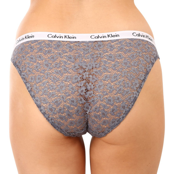 3PACK дамски бикини Calvin Klein извънгабаритен multicolour (QD3975E-BP7)