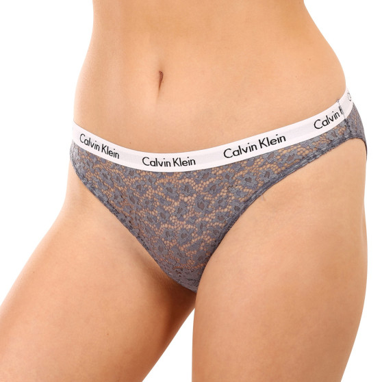 3PACK дамски бикини Calvin Klein извънгабаритен multicolour (QD3975E-BP7)