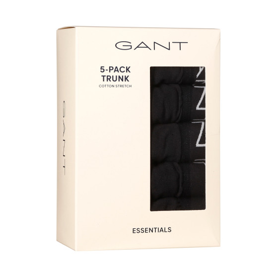 5PACK Мъжки боксерки Gant черено (900015003-005)