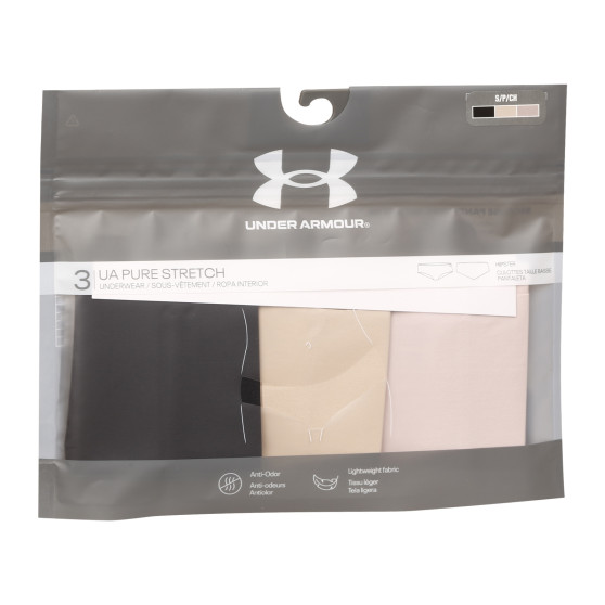 3PACK дамски бикини Under Armour multicolour (1325616 004)