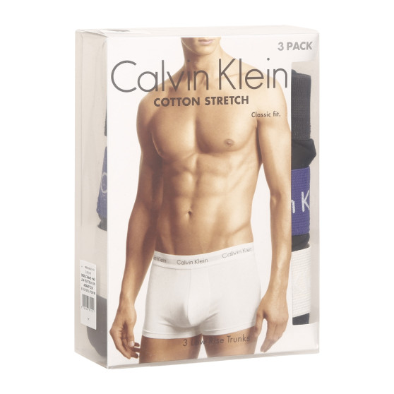 3PACK Мъжки боксерки Calvin Klein черено (U2664G-H4X)