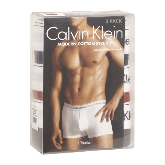 3PACK Мъжки боксерки Calvin Klein многоцветен (NB2380A-GWF)