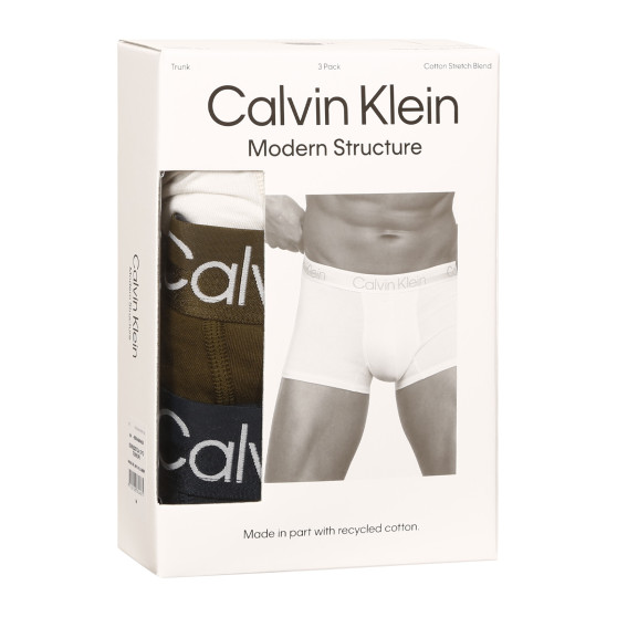 3PACK Мъжки боксерки Calvin Klein многоцветен (NB2970A-GYO)