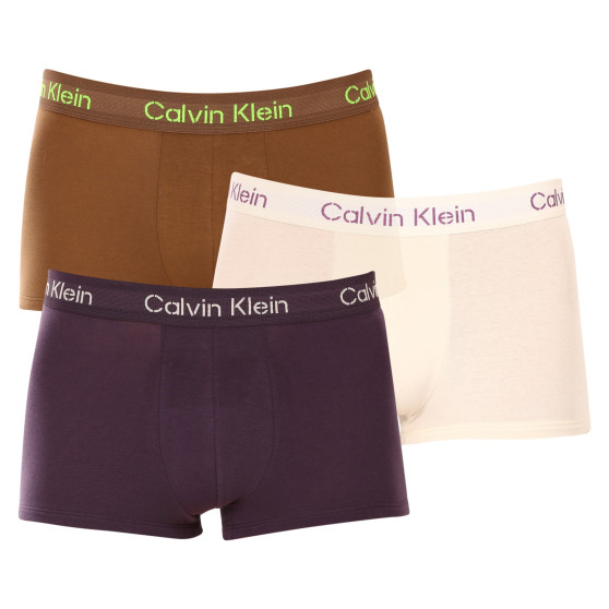 3PACK Мъжки боксерки Calvin Klein многоцветен (NB3705A-FZ4)