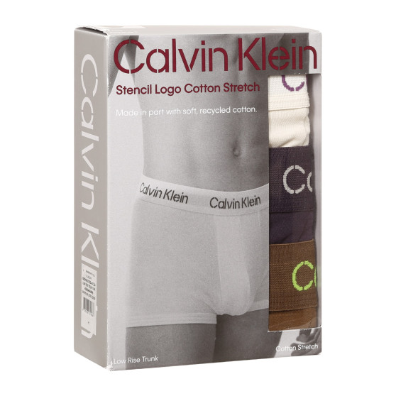 3PACK Мъжки боксерки Calvin Klein многоцветен (NB3705A-FZ4)