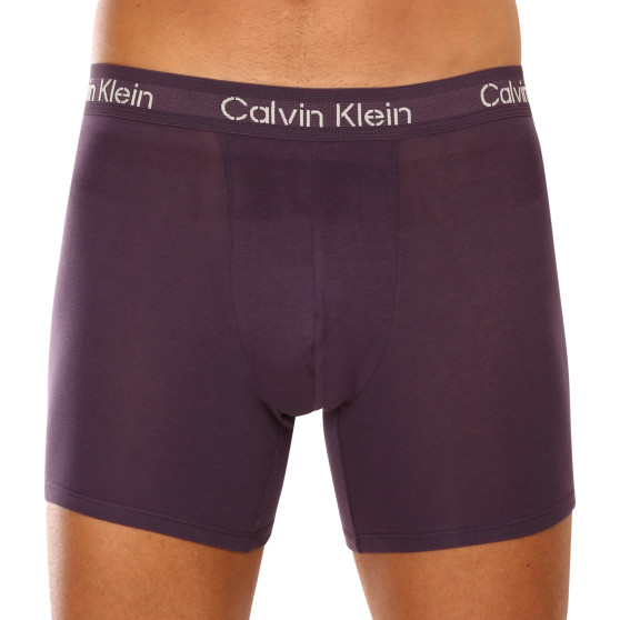 3PACK Мъжки боксерки Calvin Klein многоцветен (NB3706A-FZ4)